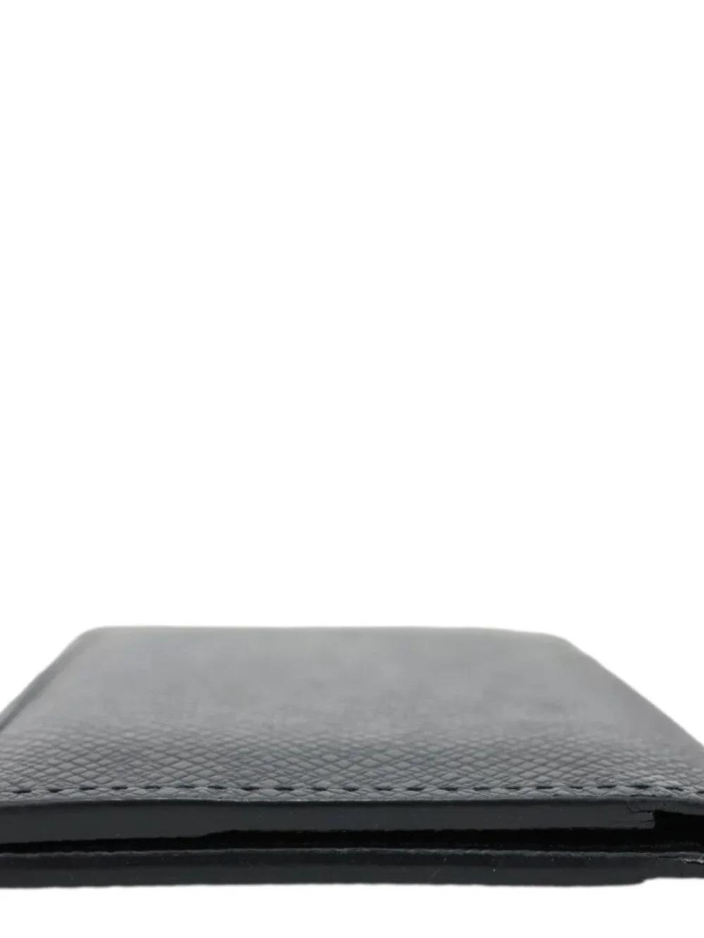 Louis Vuitton  Taiga Leather Bifold Wallet Black